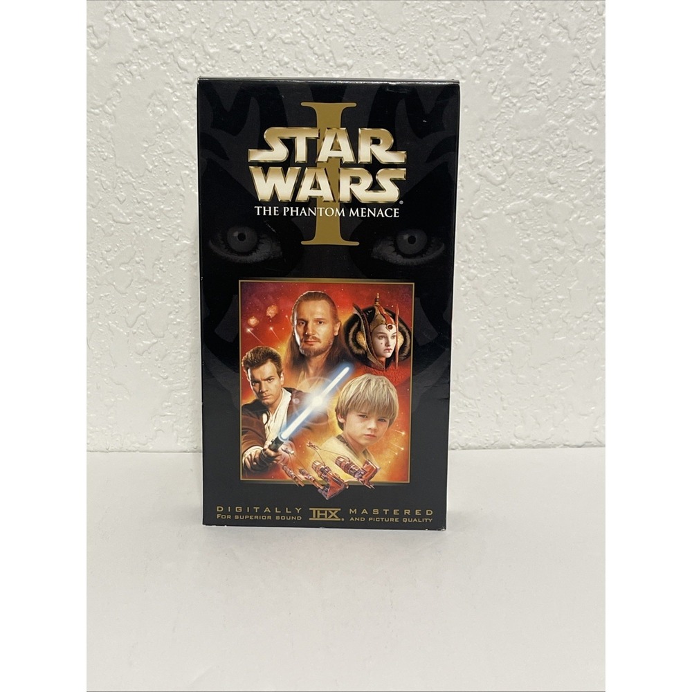 Star Wars Episode‎ I The Phantom Menace VHS THX Digitally Mastered 1999